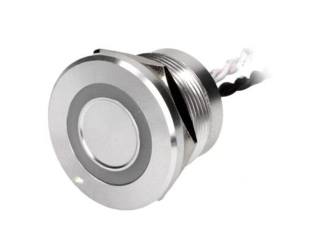 Przełącznik piezoelektryczny Poz: 2 SPST-NO 0,2A24VAC IP68 PS223P10YNT1W12VT