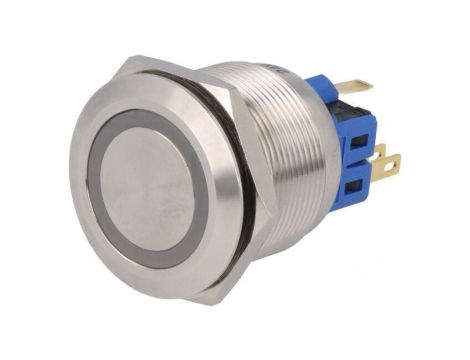 Przełącznik wandaloodporny Poz: 2 SPDT 3A220VAC 5A24VDC GQ25-11ZE/B/24V/S