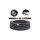 Peszel ochronny metalowy Anaconda Multitite roz.12 rura karbowana elastyczna FCC w powłoce PVC 1250N UV IP67 czarny 50m