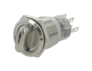 Przełącznik obrotowy Poz: 3 DP4T 0,5A220VAC 1A24VDC 50m LAS1-AGQ-22X/31/R/12V/S