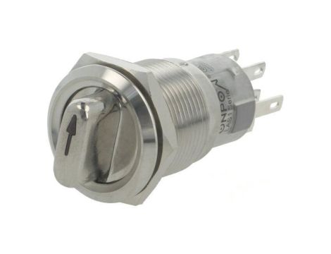 Przełącznik obrotowy Poz: 3 DP4T 0,5A220VAC 1A24VDC 50m LAS1-AGQ-22X/31/R/12V/S