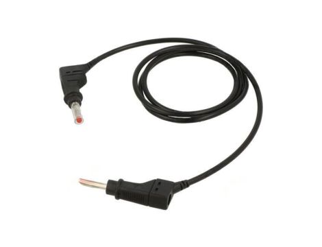 Przewód pomiarowy 19A wtyk bananowy 4mm,z obu stron Dł: 1m 66.9405-10021