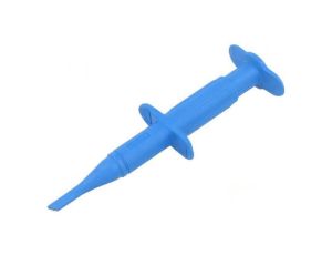 Chwytak pomiarowy haczykowy 3A niebieski 1kV 4mm 66.9116-23