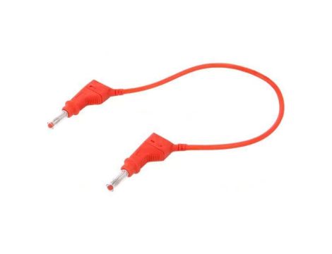 Przewód połączeniowy 32A wtyk bananowy 4mm,z obu stron 66.9407-02522