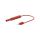 Przewody pomiarowe 60VDC 30VAC 10A Dł: 0,15m czerwony 64.1073-01522