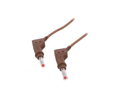 Przewód pomiarowy 32A wtyk bananowy 4mm,z obu stron Dł: 2m 66.9408-20027