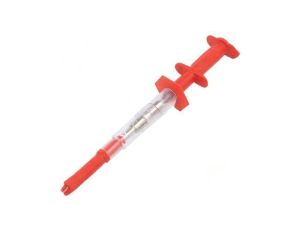 Chwytak pomiarowy krokodylkowy 16A czerwony 1kV 4mm 66.9266-22