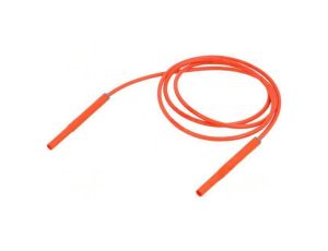 Przewód pomiarowy 10A wtyk bananowy 4mm,z obu stron Dł: 1,5m 66.8010-15022