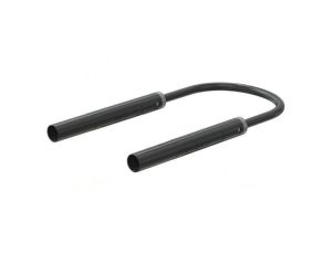 Przewód pomiarowy 19A izolowane Uznam: 1kV Dł: 1m czarny 66.1053-10021