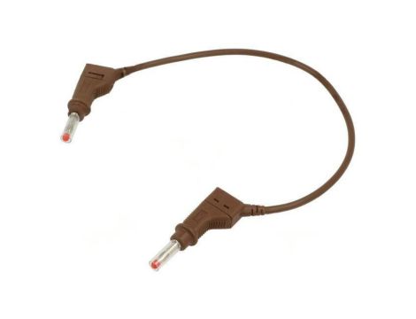 Przewód połączeniowy 32A wtyk bananowy 4mm,z obu stron 66.9407-02527