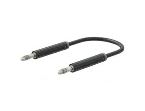 Przewód pomiarowy 60VDC 30VAC 19A Dł: 2m czarny Izolacja: PVC 64.1070-20021