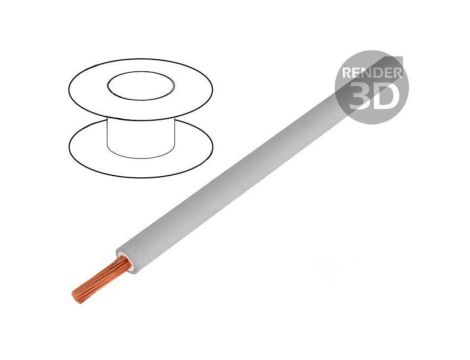 Przewód Silivolt-2V 1x2,5mm2 linka Cu silikon podwójna, cena za 1m, 61.7667-28