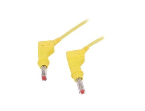 Przewód pomiarowy 32A wtyk bananowy 4mm,z obu stron Dł: 0,5m 66.9408-05024