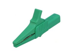Zacisk krokodylkowy 32A 1kVDC zielony Zakr.chwyt: max.20mm 66.9755-25