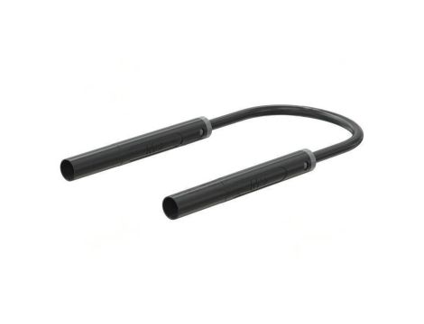 Przewód pomiarowy 19A izolowane Uznam: 1kV Dł: 1m czarny 66.1054-10021