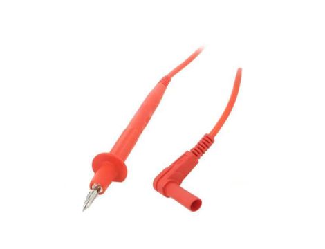 Przewód pomiarowy 20A Dł: 1,5m czerwony Pokrycie: niklowany 66.9008-15022