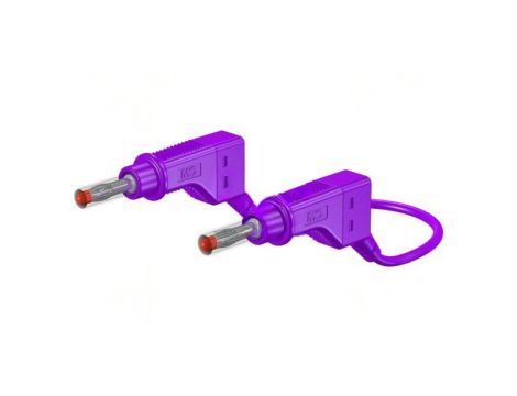 Przewód pomiarowy 32A wtyk bananowy 4mm,z obu stron Dł: 1m 66.9408-10026