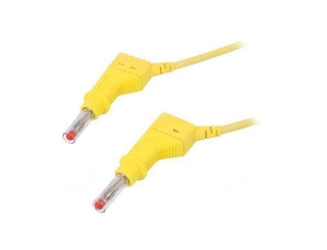 Przewód pomiarowy 32A wtyk bananowy 4mm,z obu stron Dł: 2m 66.9408-20024