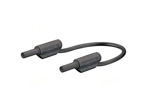 Przewód pomiarowy 10A wtyk bananowy 2mm,z obu stron Dł: 1m 65.9179-10021