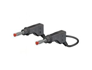 Przewód pomiarowy 32A wtyk bananowy 4mm,z obu stron Dł: 1,5m 66.9408-15021