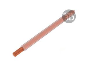 Przewód Silistrom 1x25mm2 linka OFC silikon przezroczysty, cena za 1m, 61.7615-33
