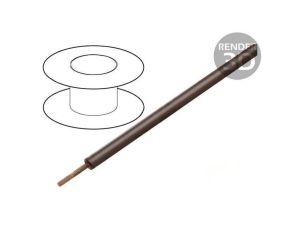 Przewód Silivolt-1V 1x2,5mm2 linka Cu silikon brązowy 1,5kV, cena za 1m, 61.7610-27