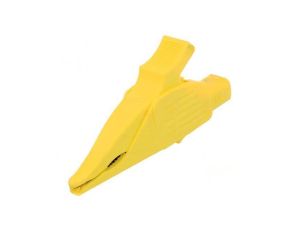 Zacisk krokodylkowy 32A 1kVDC żółty Zakr.chwyt: max.30mm 66.9575-24