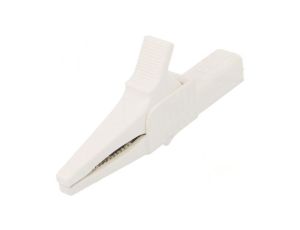 Zacisk krokodylkowy 32A 1kVDC biały Zakr.chwyt: max.20mm 66.9755-29