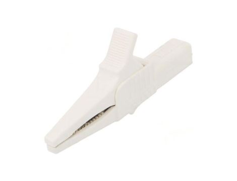 Zacisk krokodylkowy 32A 1kVDC biały Zakr.chwyt: max.20mm 66.9755-29