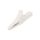 Zacisk krokodylkowy 32A 1kVDC biały Zakr.chwyt: max.20mm 66.9755-29