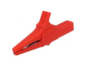 Zacisk krokodylkowy 32A 1kVDC czerwony Zakr.chwyt: max.20mm 66.9755-22