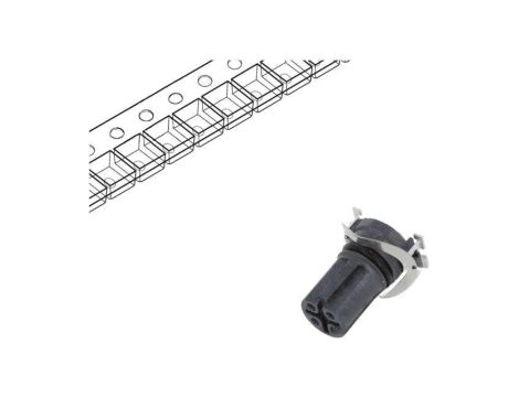 Złącze M12, żeńskie, PIN:4, gniazdo, proste, 250V MSDS-04PFFT-EE0001