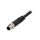 Złącze M8, męskie, PIN:4, wtyk, proste, 30V 8-04AMMM-SL7A02