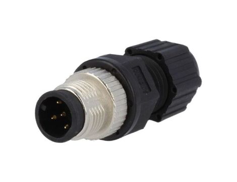 Złącze M12, męskie, PIN:5, wtyk, proste, 250V M12A-05BMMA-SL8001