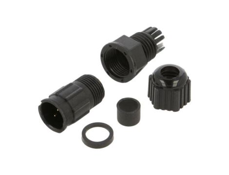 Złącze okrągłe, męskie, PIN:2, wtyk BD-02BMMA-LL7001