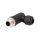 Złącze M12, męskie, PIN:4, wtyk, kątowe 90, 250V M12A-04BMMB-SR7001