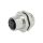 Złącze M12, żeńskie, PIN:4, gniazdo, proste, 250V M12D-04PFFS-SH8001