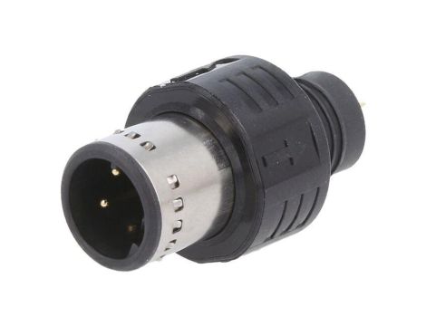 Złącze M12, męskie, PIN:4, wtyk,250V APPM-A04MAPAN-DS1