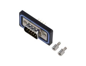 Złącze D-Sub, męskie, PIN:9, wtyk, proste SDB-09PMMP-SL8001