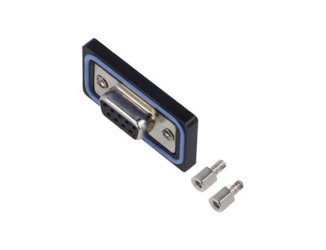 Złącze D-Sub, żeńskie, PIN:9, gniazdo, proste SDB-09PFFS-SL8001