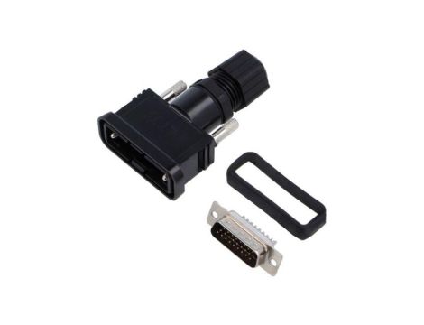 Złącze D-Sub HD, męskie, PIN:26, wtyk, proste HDB-26BMMA-SL7001