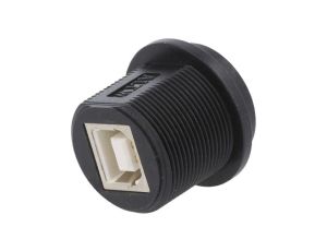 Złącze USB B, żeńskie, gniazdo, proste UB-20PMFP-SC8001