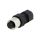 Złącze M12, żeńskie, PIN:8, wtyk, proste, 30V M12A-08BFFA-SL8001