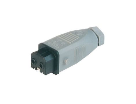 Prostokątne złącze zasilające do samokonfekcjonowania (seria ST) żeńskie proste 2+PE 230 VAC/DC 16 A AC/6 A DC STAK 2 930621106