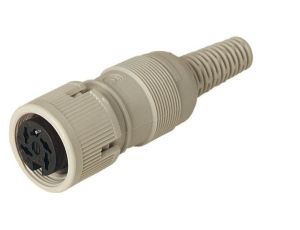 Wtyk gniazdowy z śrubą blokującą żeńskie proste 4-PINowe MAK 4100 930959517