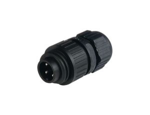 Okrągłe złącze zasilające do samokonfekcjonowania (seria CA) męski 4-PINowe 400 VAC/230 VDC 16 A AC/10 A DC CA 3 LS 934124100