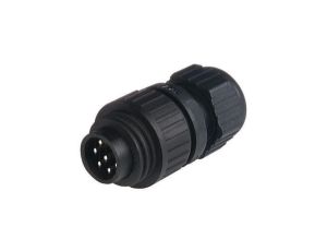Okrągłe złącze zasilające do samokonfekcjonowania (seria CA) męskie proste 7-PINowe 230 VAC/DC 10 A CA 6 LS 934126100