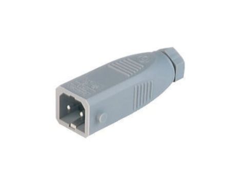 Złącze zasilające do samokonfekcjonowania seria ST prostokątne męskie proste 2-PIN+PE 230 VAC/DC 16 A AC/6 A DC STAS 2 930620106