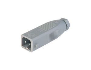 Prostokątne złącze zasilające do samokonfekcjonowania (seria ST) męskie 2+PE 230 VAC/DC 16 A AC/6 A DC STAS 20 931265106