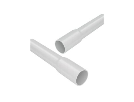 Rura Kielichowa Elektroinstalacyjna Sztywna RLM 32mm Szara 2 mb 1 szt. AKS